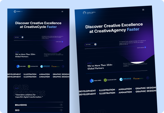 Modern IT Website